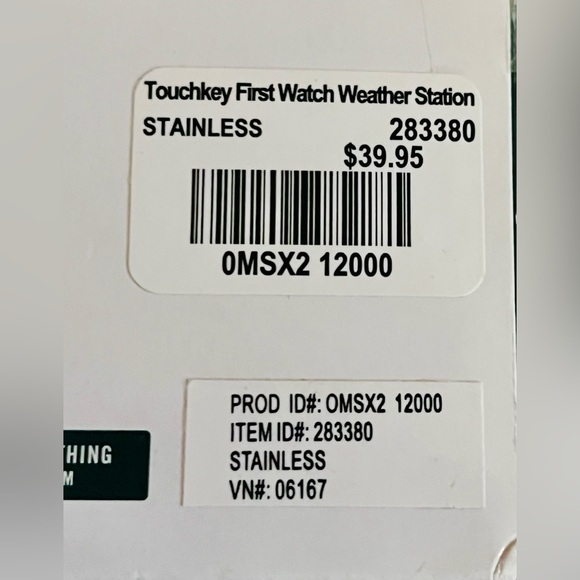 LL Bean Touch Weather Station - Picture 3 of 3